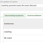 zoekwoorden onderzoek met google keyword planner