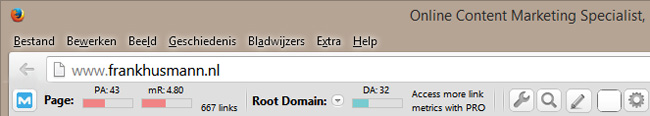 moz toolbar firefox linkwaarde