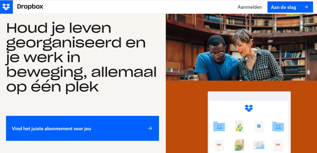 Dropbox Freemium SaaS voorbeeld