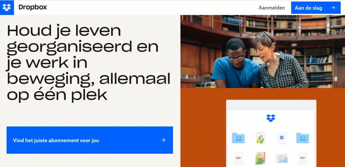 Dropbox Freemium SaaS voorbeeld
