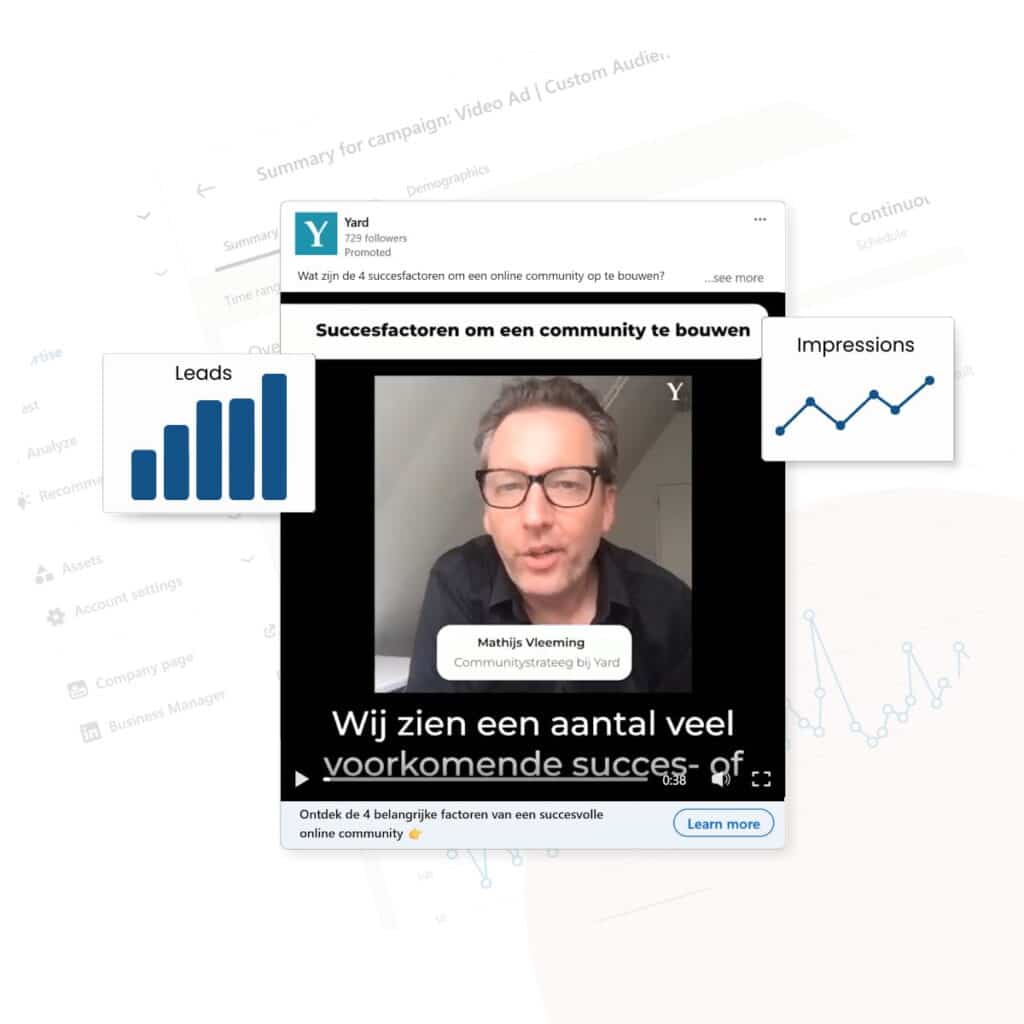 versterken met linkedin advertenties